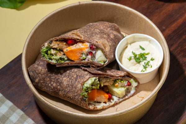 Chicken Mused Herb Wrap